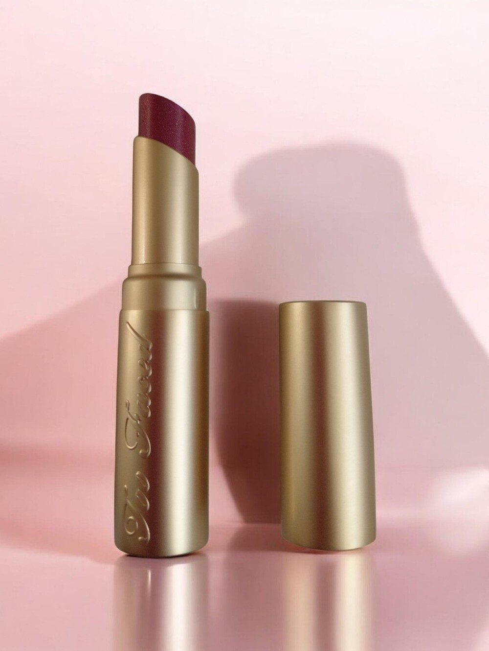 Too Faced La Creme Lipstick--WHAM!